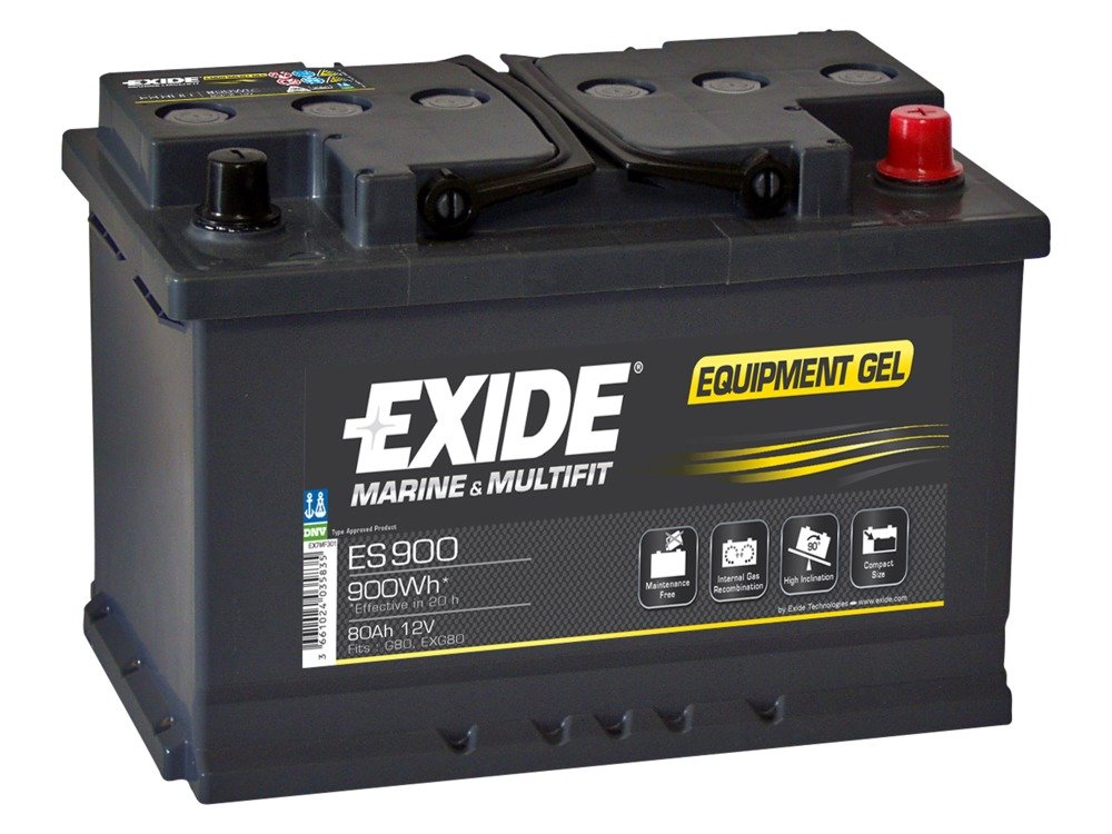 Exide Equipment Gel Batterie ES1000-6 (Gel G180/6) 6V 190Ah