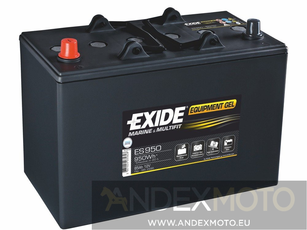 Akumulator 12V 85Ah EXIDE EQUIPMENT GEL ES950