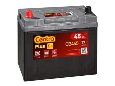 Akumulator 12V  45Ah CENTRA PLUS CB455