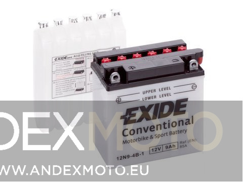 Akumulator EXIDE 12N9-4B-1 (YB9-B) 12V 9Ah