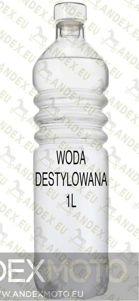 Woda zdemineralizowana 1l