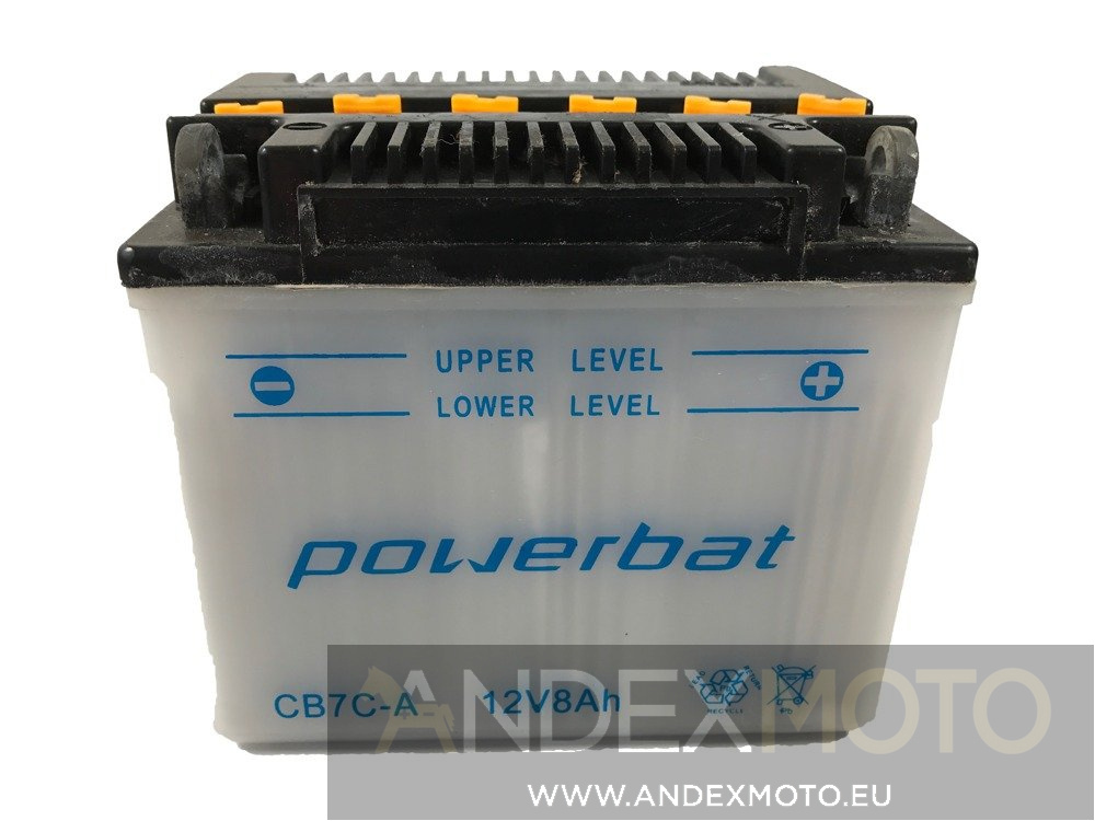 Battery 12 V  8 Ah POWERBAT CB7C-A