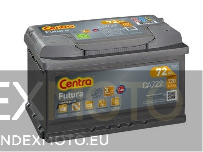 Akumulator 12V 72Ah CENTRA FUTURA CARBON CA722