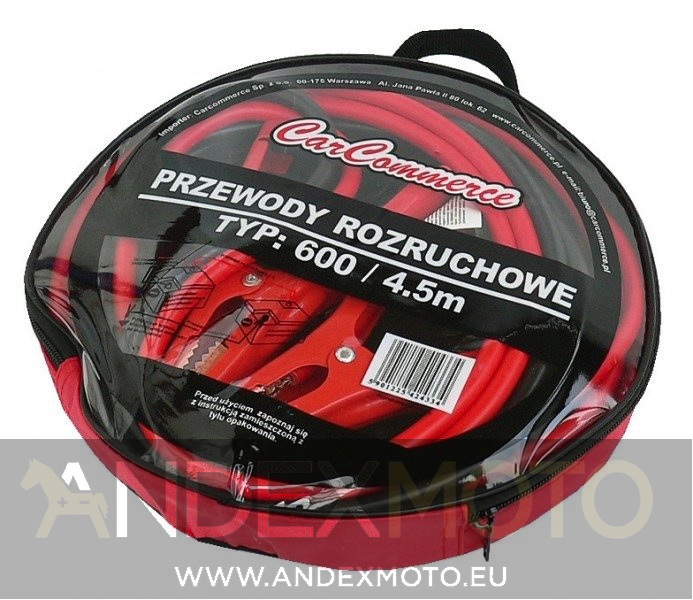 Przewody rozruchowe 600 A 6m