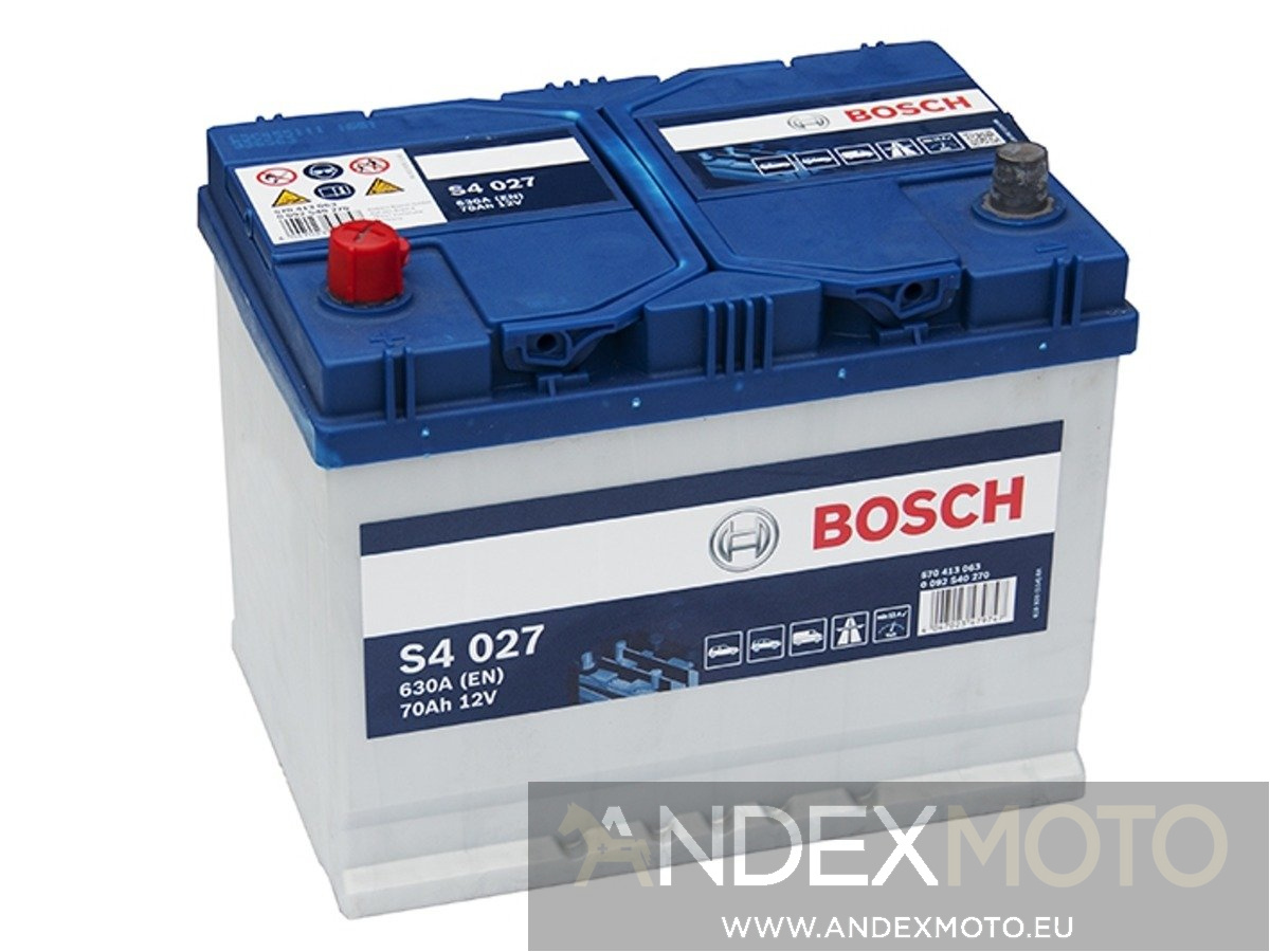 Akumulator 12V 70Ah BOSCH S4 CB705 S4027 E24