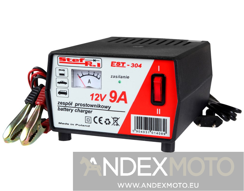 Prostownik EST-304 12V/9A