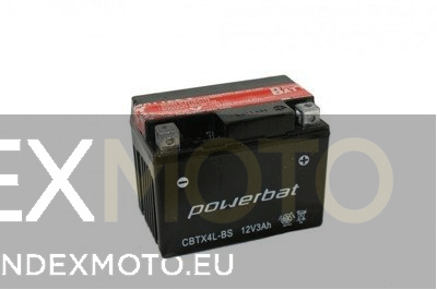 Akumulator Powerbat 3Ah CBTX4L-BS YTX4L-BS ETX4L-B