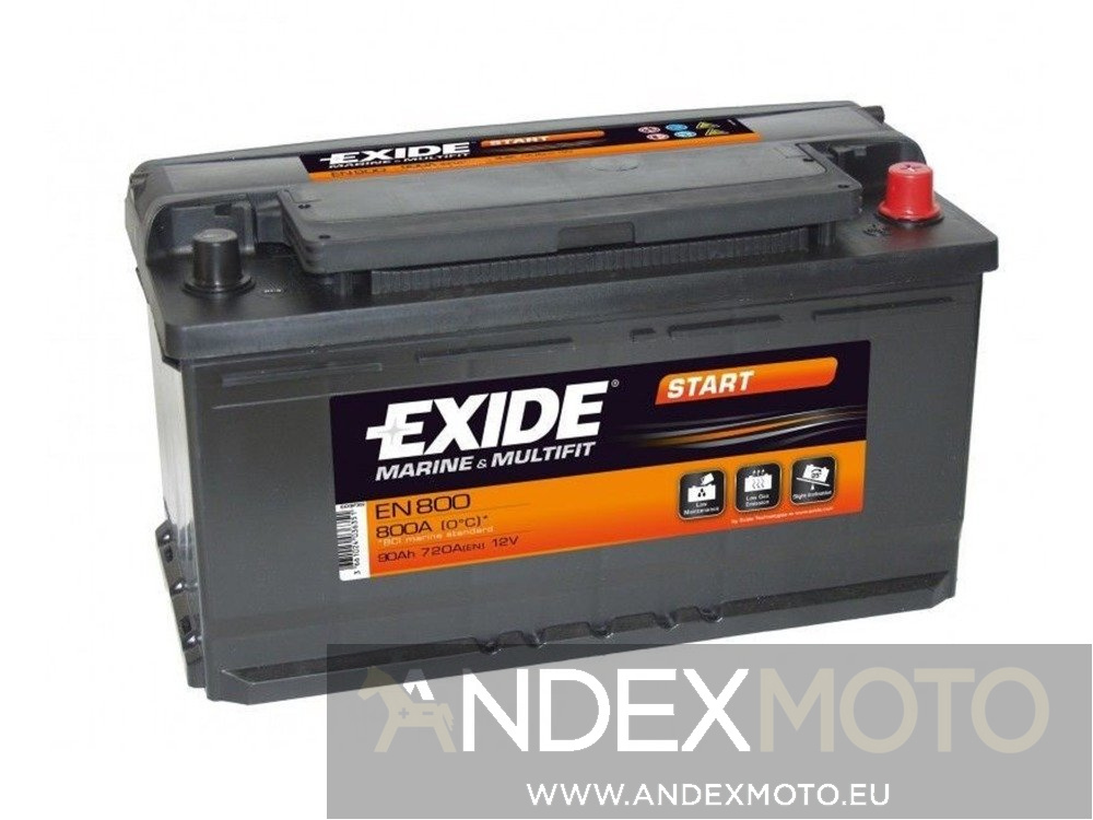 Akumulator 12V  90Ah EXIDE START EN800