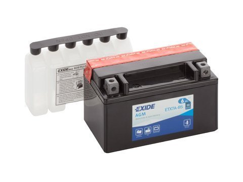 TEST EXIDE ETX7A-BS YTX7A-BS CBTX7A-BS 6Ah